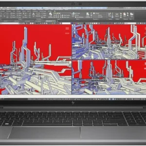 HP ZBook Power 15 G9 Mobile Workstation - Alder Lake - 12th Gen Core i7 12800H 14-Core vPro Processor 16-GB 512-GB SSD 8-GB NVIDIA RTX A2000 GDDR6 GC 15.6" Full HD 1080p AG UWVA eDP 60Hz Display B&O Play Backlit KB W10 Pro TPM (Silver, Used)