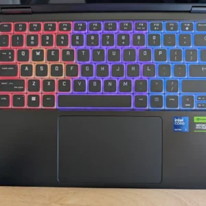 HP OMEN Transcend 14 FB0110TX Gaming Laptop – Meteor Lake – Intel Core Ultra 9 185H Processor 32-GB 1-TB SSD 8-GB NVIDIA GeForce RTX 4060 GDDR7 GC 14-Inch 3K OLED 1800p UWVA 120Hz Display DTS:X® Ultra Audio Backlit KB W11 TPM (Shadow Black, Open Box) - image 6