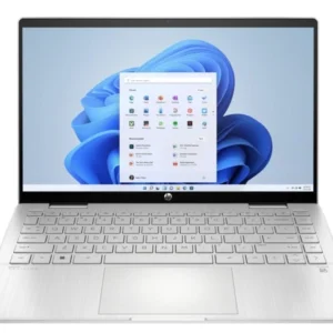 HP Pavilion x360 14 EK1735nz – Raptor Lake – 13th Gen Core i7 1355u Processor 16GB 512 SSD Intel Iris Xe GC 14″ Full HD 1080p IPS 250nits MicroEdge Touchscreen Convertible Display Backlit KB B&O Play TPM W11 (Natural Silver, Open box)