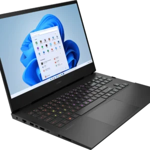 HP OMEN 16 Series - 12th Gen Core i9 Processor 16GB 01-512GB SSD 8-GB NVIDIA GeForce RTX3070Ti GDDR6 Graphics 16.1" QHD IPS 165Hz MicroEdge 300nits Display NVIDIA G-SYNC B&O Play 4-Zones RGB BKB TPM W11 (Shadow Black, OPEN BOX)