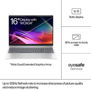 HP Pavilion Plus 16 Laptop – Intel Core i5-13500H (13th Gen), 16GB RAM, 512GB SSD, 16″ WQXGA 120Hz Display Open Box - image 4