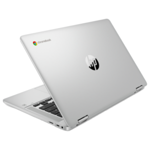 HP Chromebook x360 14B CB0001ns – Intel Pentium Silver N6000 Processor 08GB 128GB eMMC Intel UHD Graphics 14″ Full HD 1080p IPS MicroEdge Touchscreen Convertible Display B&O Play ChromeOS (Silver, Open Box) - image 3