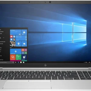 HP EliteBook 855 G7 Notebook PC – AMD Ryzen 5 PRO 4650U 6-Core Processor 8-GB 256-GB Integrated Radeon GC 15.6″ Full HD 1080p IPS AG eDP 250nits 60Hz Display B&O Play Backlit KB W10 Pro TPM 2.0 (Silver, Used) - image 2