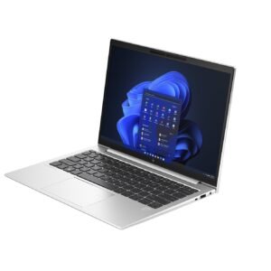 HP EliteBook 835 G10 – AMD Ryzen 5 Processor | 16GB DDR5 RAM | 256GB NVMe SSD | AMD Radeon Graphics | 13.3″ WUXGA IPS Anti-Glare Display | Backlit Keyboard | Fingerprint Reader | Wi-Fi 6E | Silver (Open Box)