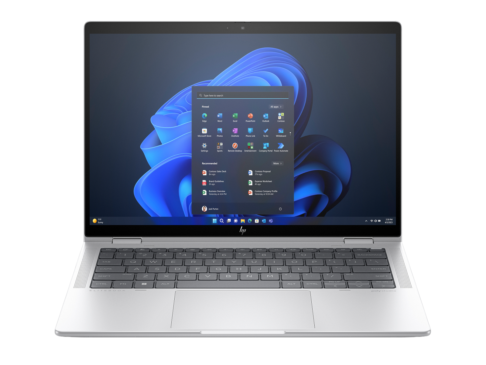 HP Elite x360 1040 14 inch G11 2-in-1  – Core Ultra 7 155H | 32GB RAM DDR5 | 512GB SSD NVME | 2K Touchscreen (Open Box) - Image 8