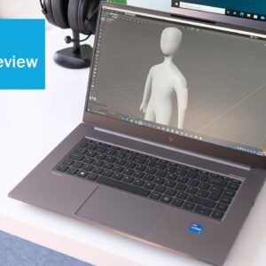 HP ZBook Studio 15 G8 Mobile Workstation PC – Tiger Lake – 11th Gen Core i7 11850H 8-Core Processor 32-GB 512-GB SSD 4-GB NVIDIA RTX A2000 GDDR6 GC 15.6″ 4K UHD 2160p OLED UWVA Touchscreen Display B&O Play RGB Per Key BKB W10 Pro TPM (Turbo Silver, Used) - image 8