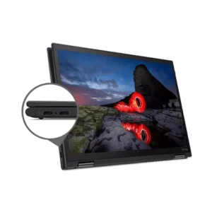 Lenovo ThinkPad X13 Yoga Gen 2 – Tiger Lake – 11th Gen Intel Core i5 Processor | 16GB RAM | 256GB NVMe SSD | Intel Iris Xe Graphics | 13.3″ WUXGA IPS Anti-Smudge Touchscreen 360° Convertible Display | Backlit Keyboard | Fingerprint Reader | TPM 2.0 | Lenovo Active Pen | Black | Windows 10 | Open Box - image 3
