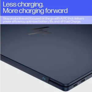HP EliteBook Ultra G1Q Next Gen AI Notebook PC – Snapdragon X Elite X1E-78-100 Processor 32-GB LPDDR5x RAM 1-TB NVMe SSD Qualcomm Adreno Graphics 14″ 2.2K Touchscreen IPS Display Poly Studio Audio Backlit Keyboard Windows 11 Pro (Atmospheric Blue, Open Box) - image 8